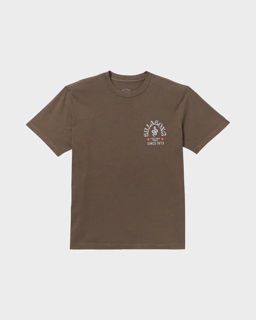 COILED PREMIUM WW SS - Billabong24A523501 - DARK BROWN - S