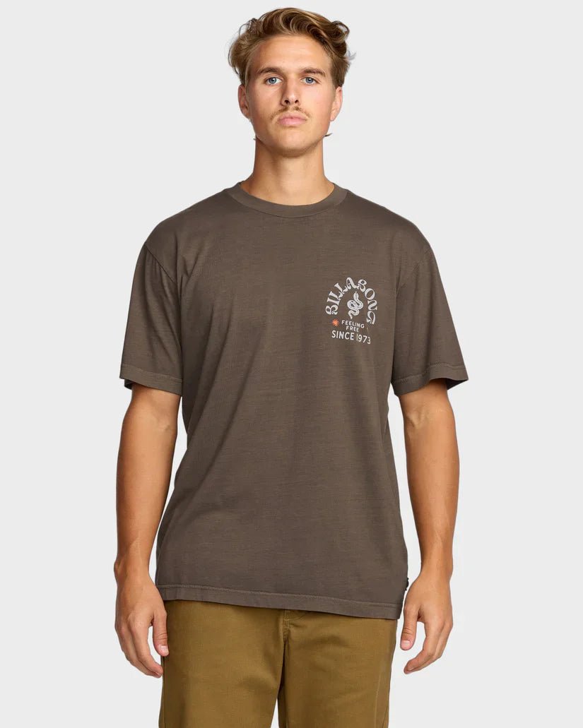 COILED PREMIUM WW SS - Billabong24A523501 - DARK BROWN - S