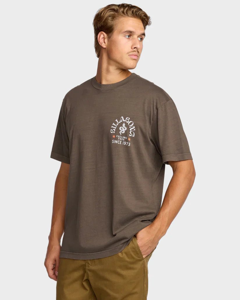 COILED PREMIUM WW SS - Billabong24A523501 - DARK BROWN - S