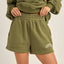 College Fleece Short - Rhythm0125W - FL03 - OLIVE - 6