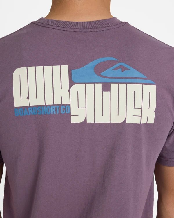 COLLIDE SS TEE -QuiksilverUQYZT05847-BLACK PLUM-S