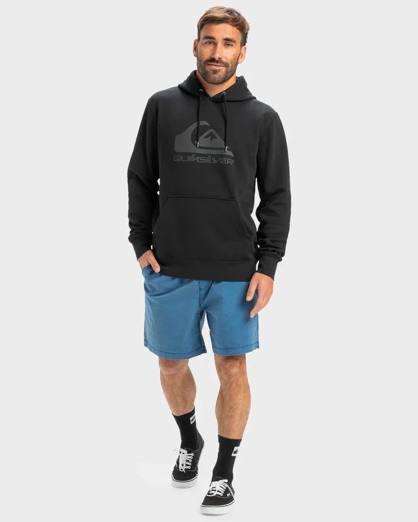 Comp Logo Hoodie - QuiksilverEQYFT05053 - KVJ0 - Black - L