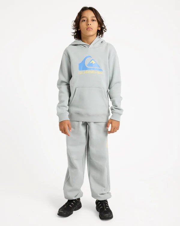 COMP LOGO HOODIE YTH - Quiksilver25C311675-QUARRY-XS/8