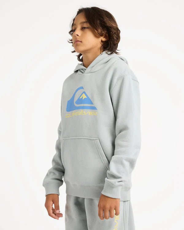 COMP LOGO HOODIE YTH - Quiksilver25C311675-QUARRY-XS/8