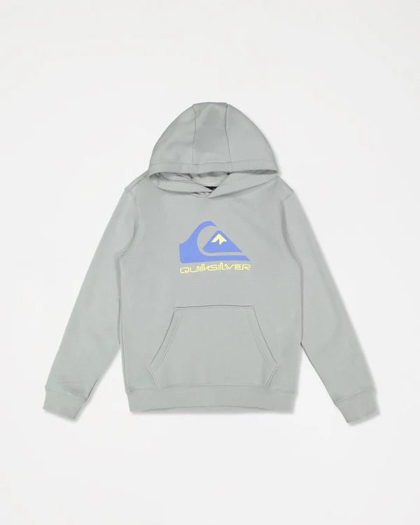 COMP LOGO HOODIE YTH - Quiksilver25C311675-QUARRY-XS/8