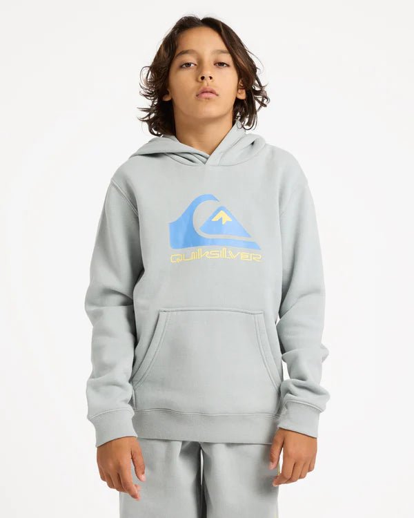 COMP LOGO HOODIE YTH - Quiksilver25C311675-QUARRY-XS/8
