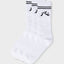 COMP MID CALF 3-SOCK PACK -RustySXM0230-WHITE-OSFM