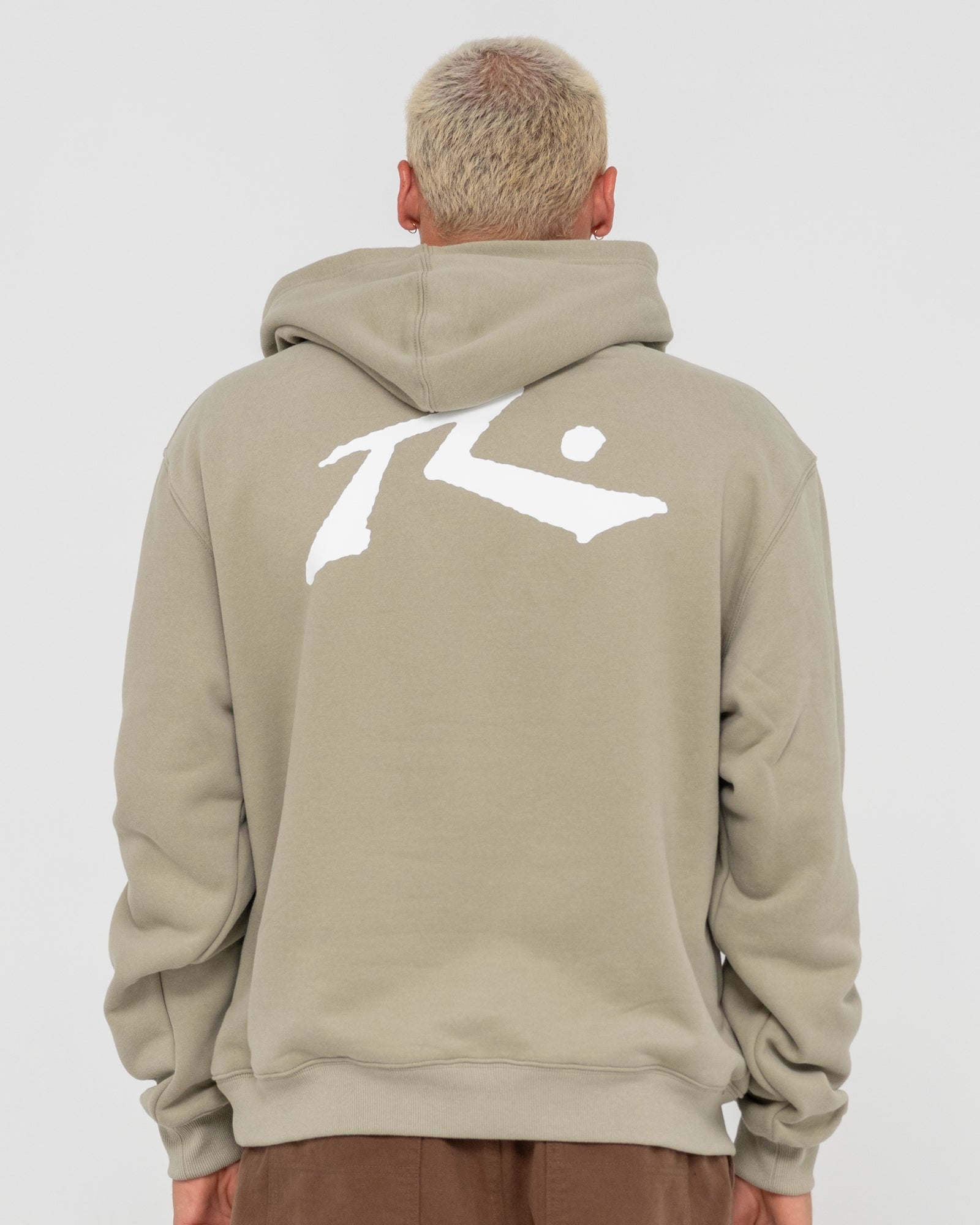 COMPETITION HOODED FLEECE - RustyFTM0747 - ABBEY STONE - S