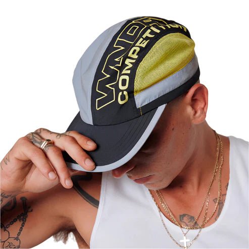 Competition Runner Cap - WNDRRW24JG016BGY-BLK/YEL-OS