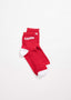 Connect Hemp Crew Socks - AfendsA214673 - DER - Deep Red - 1SZ