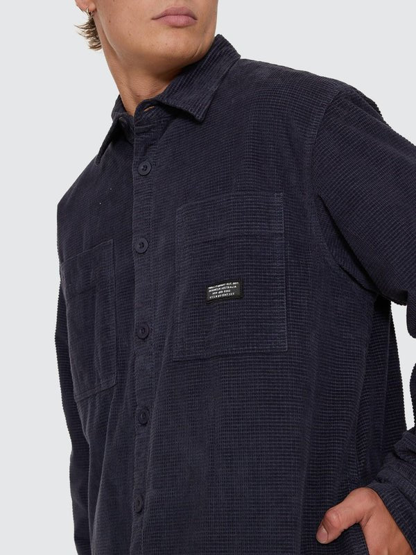 Connected Overshirt -ThrillsTW26-243E-Total Eclipse-S