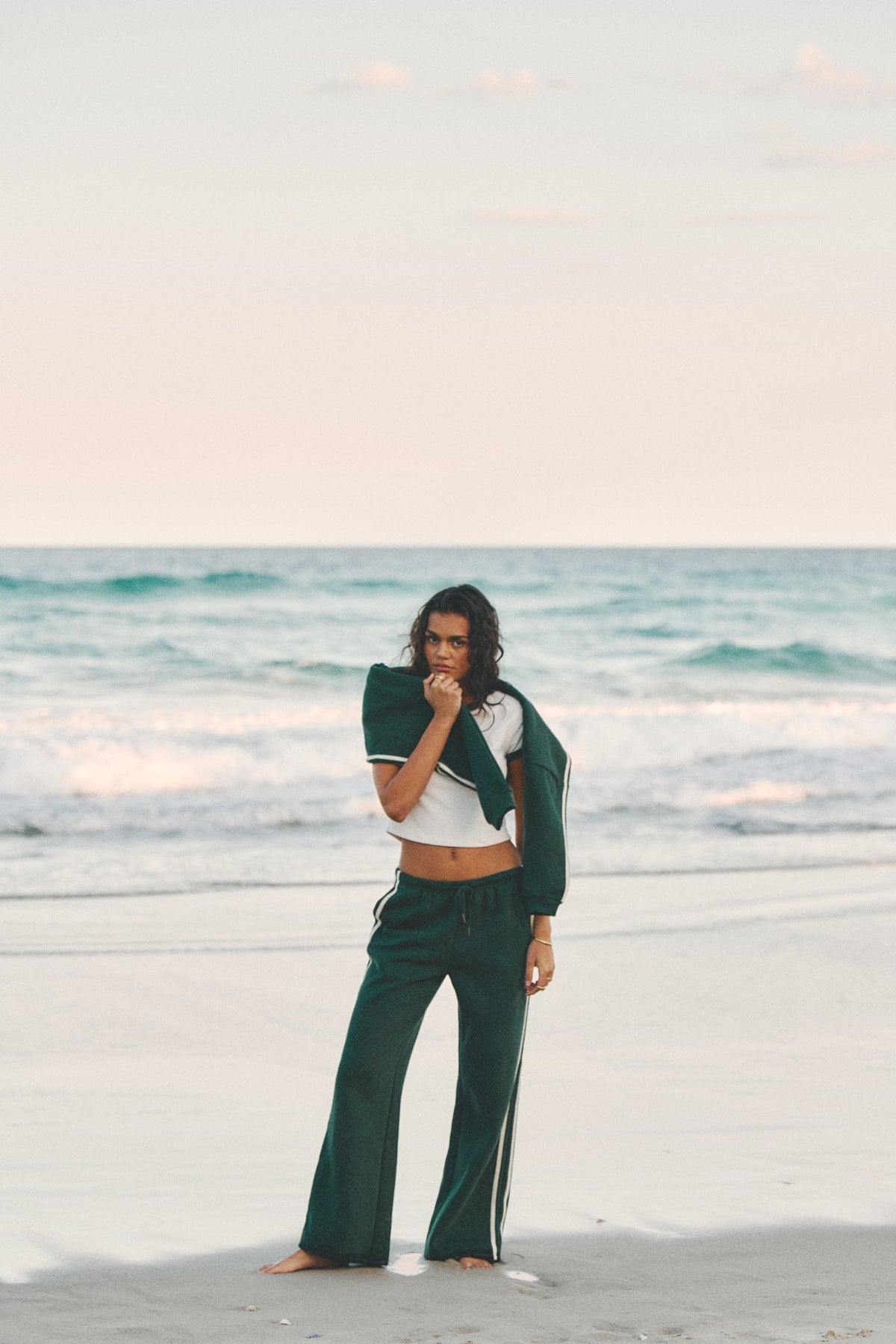 CONTRAST TRACK PANT - RhythmCD25W-FL17-HUNTER-6