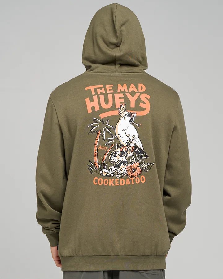 Cookedatoo Ahoy Hood -The Mad HueysH226M08005-OLIVE-XXXL