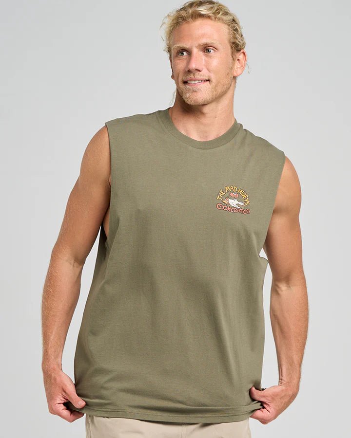 COOKEDATOO TRIO | MUSCLE - The Mad HueysH425M02006 - OLIVE - XL