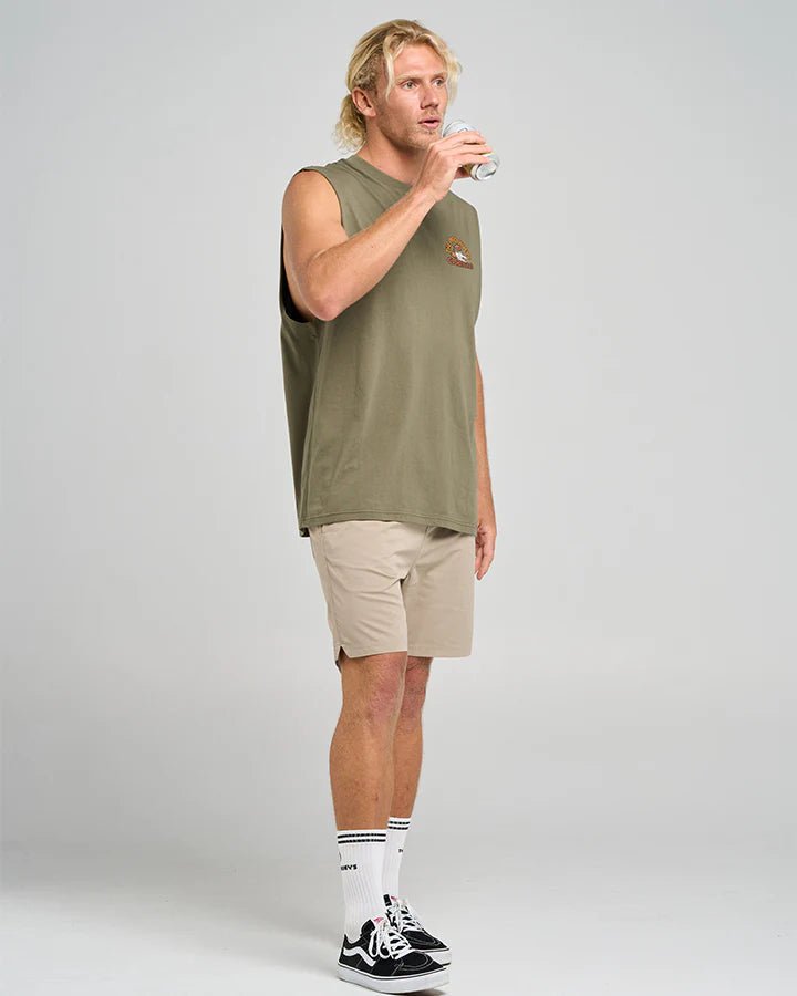 COOKEDATOO TRIO | MUSCLE - The Mad HueysH425M02006 - OLIVE - XL