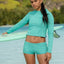 CORAL COVE L/S CROP -RoxyURJWR03299-LATIGO BAY-XS
