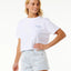 Coral Sands Crop Tee - Rip Curl0D0WTE - 1000 - White - 2XS