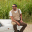 Cord Trouser - Rhythm0424M - PA03 - BAK - Bark - 30