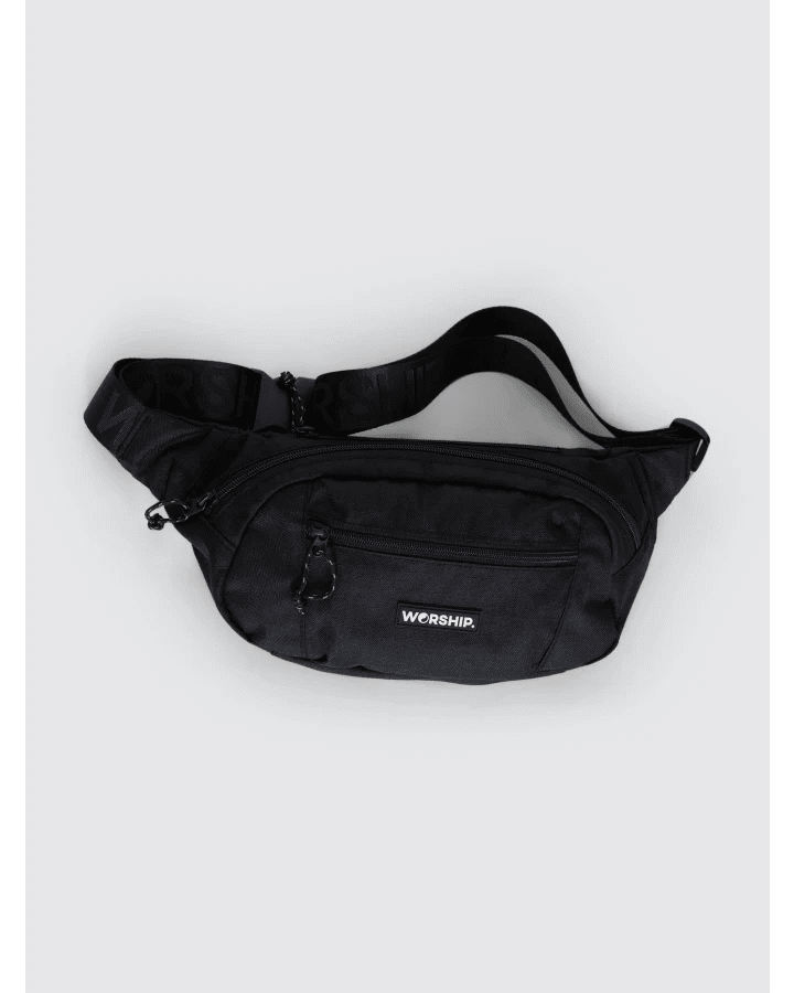 Core Crossbody Hip Bag -WorshipPDTC25-1002B-Black-One Size
