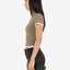 Core Slim Fit Contrasts Tee - WorshipWPH25 - 100F - 10 - Kelp