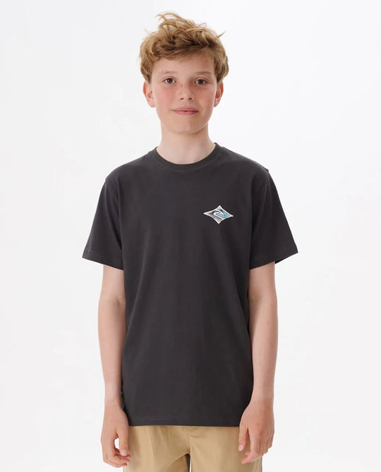 COSMIC TIDES SPIRAL TEE -BOY