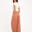 COSTA CHECK PANT -RoxyURJNP03088-CHUTNEY-XS