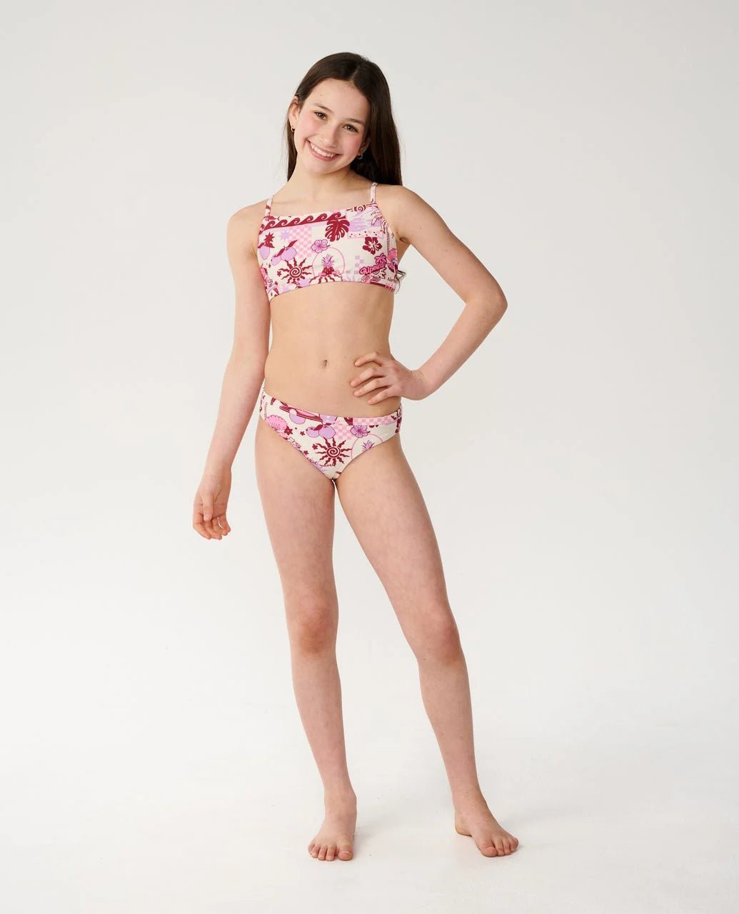 COSTA DEL SOL 3 PIECE SET-GIRL -Rip Curl14OGRV-LILAC-8