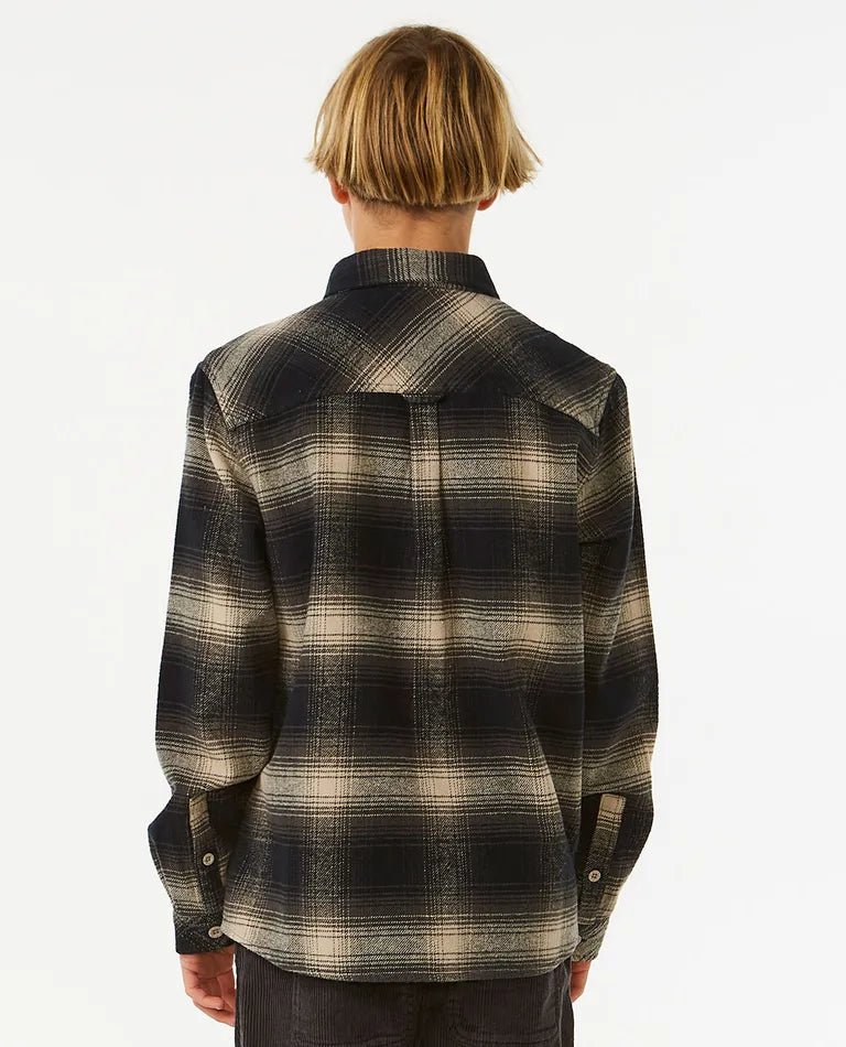 Count Flannel Shirt Boy - Rip Curl005BSH - 5067 - Taupe - 10