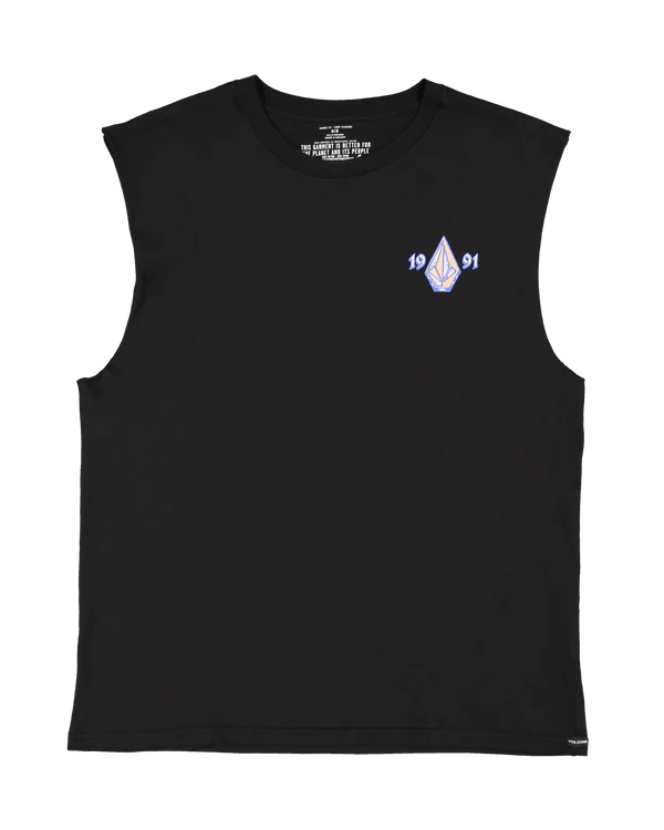 COUNTERTOP YTH MUSCLE - VolcomC3742571-BLACK-8