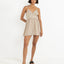 COVE STRIPE MINI DRESS - Rhythm0725W - DR03 - NATURAL - 6