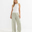 COVE STRIPE WIDE LEG PANT - Rhythm1025W - PA03 - ALO - ALOE - 10