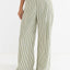 COVE STRIPE WIDE LEG PANT - Rhythm1025W - PA03 - ALO - ALOE - 10