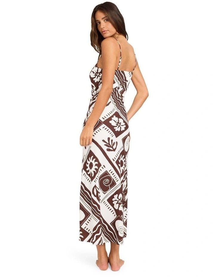 COWRIE SLIP DRESS -RoxyURJWD03249-COCONUT MILK-XS