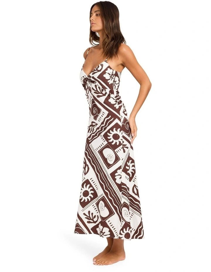 COWRIE SLIP DRESS -RoxyURJWD03249-COCONUT MILK-XS
