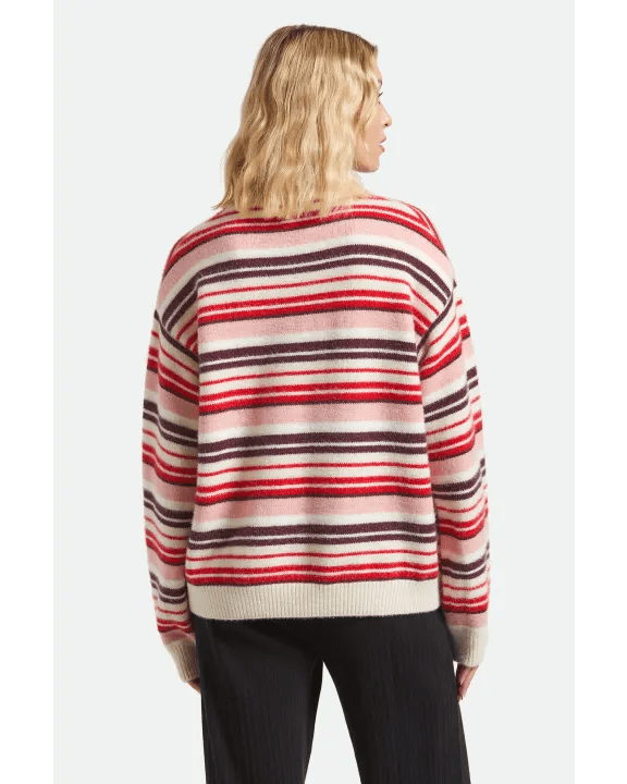 COZY CREW SWEATER - Brixton22858-MULTI STRIPE-XS