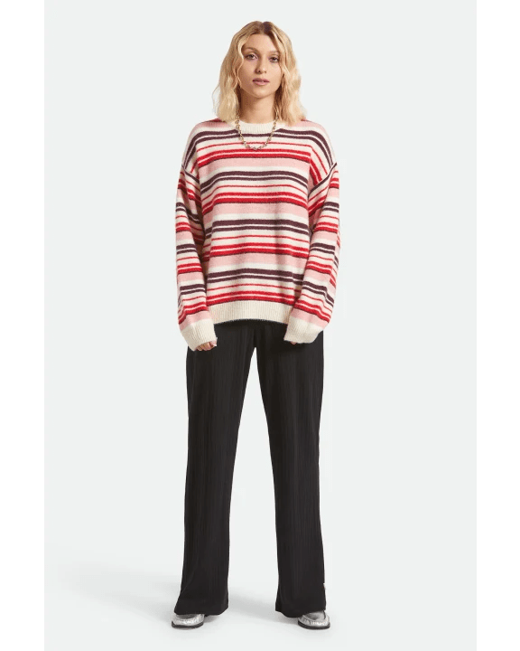 COZY CREW SWEATER - Brixton22858-MULTI STRIPE-XS