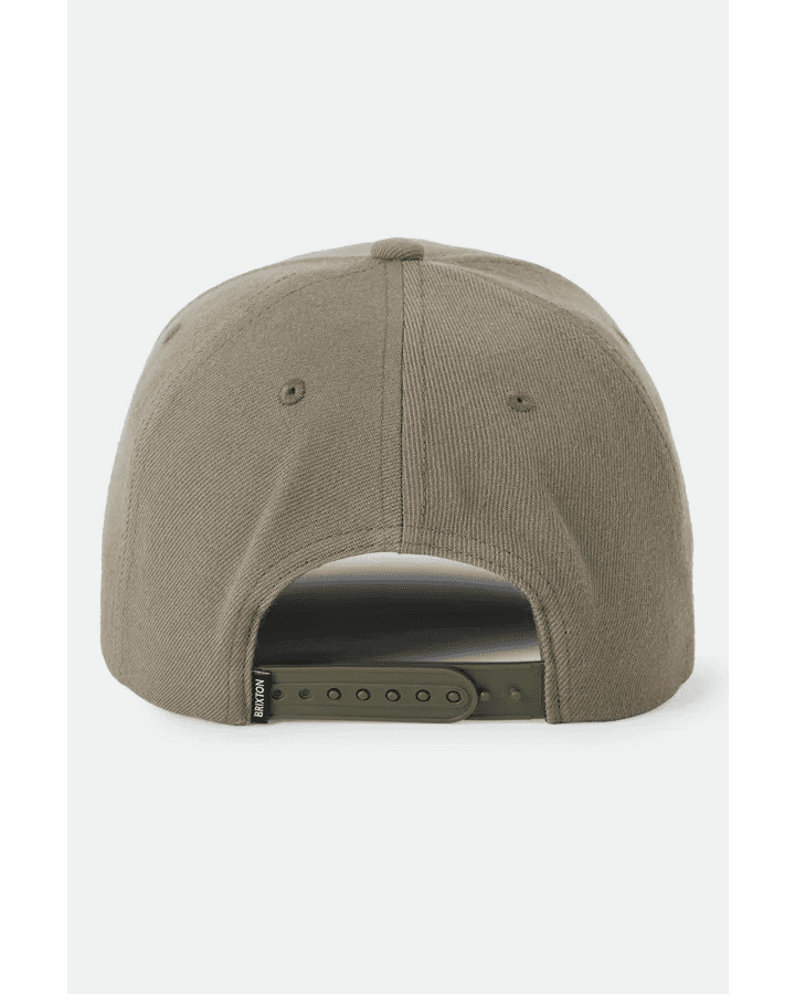 CREST C MP SNAPBACK -Brixton11001-DARK OLIVE/CARAMEL-O/S