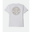 CREST II S/S STND TEE -Brixton17569-WHITE/SAGE/COPPER-S