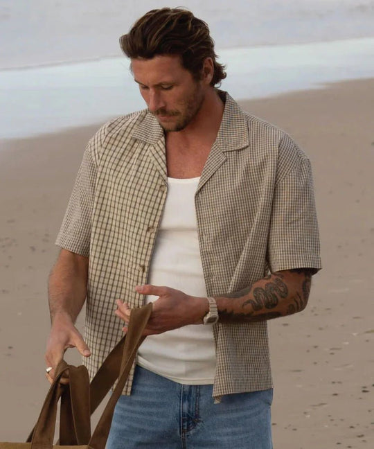 CROSS CHECK RELAXED SS SHIRT