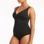 Cross Front Multifit One Piece - Sea LevelSL1205ECOBLK - Black - 10