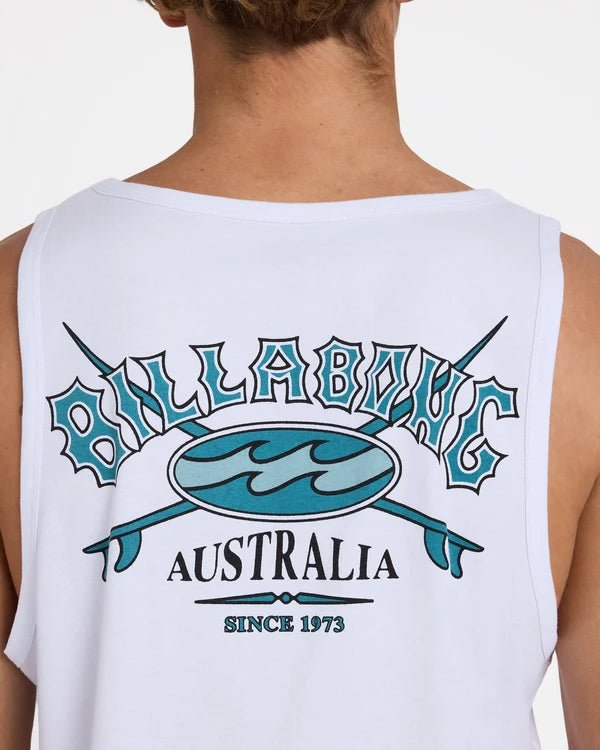 CROSSBOARDS TANK -BillabongUBYZT00832-WHITE-S