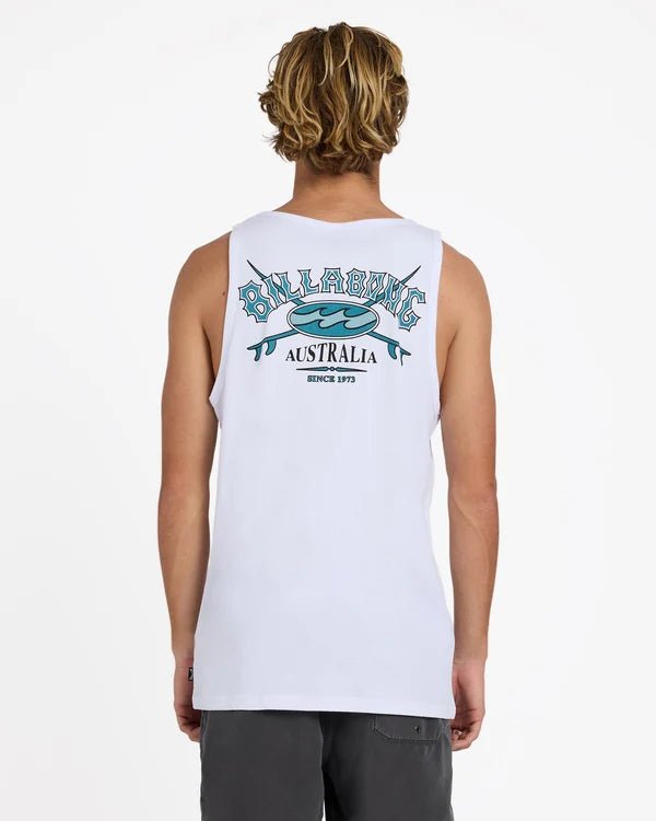 CROSSBOARDS TANK -BillabongUBYZT00832-WHITE-S