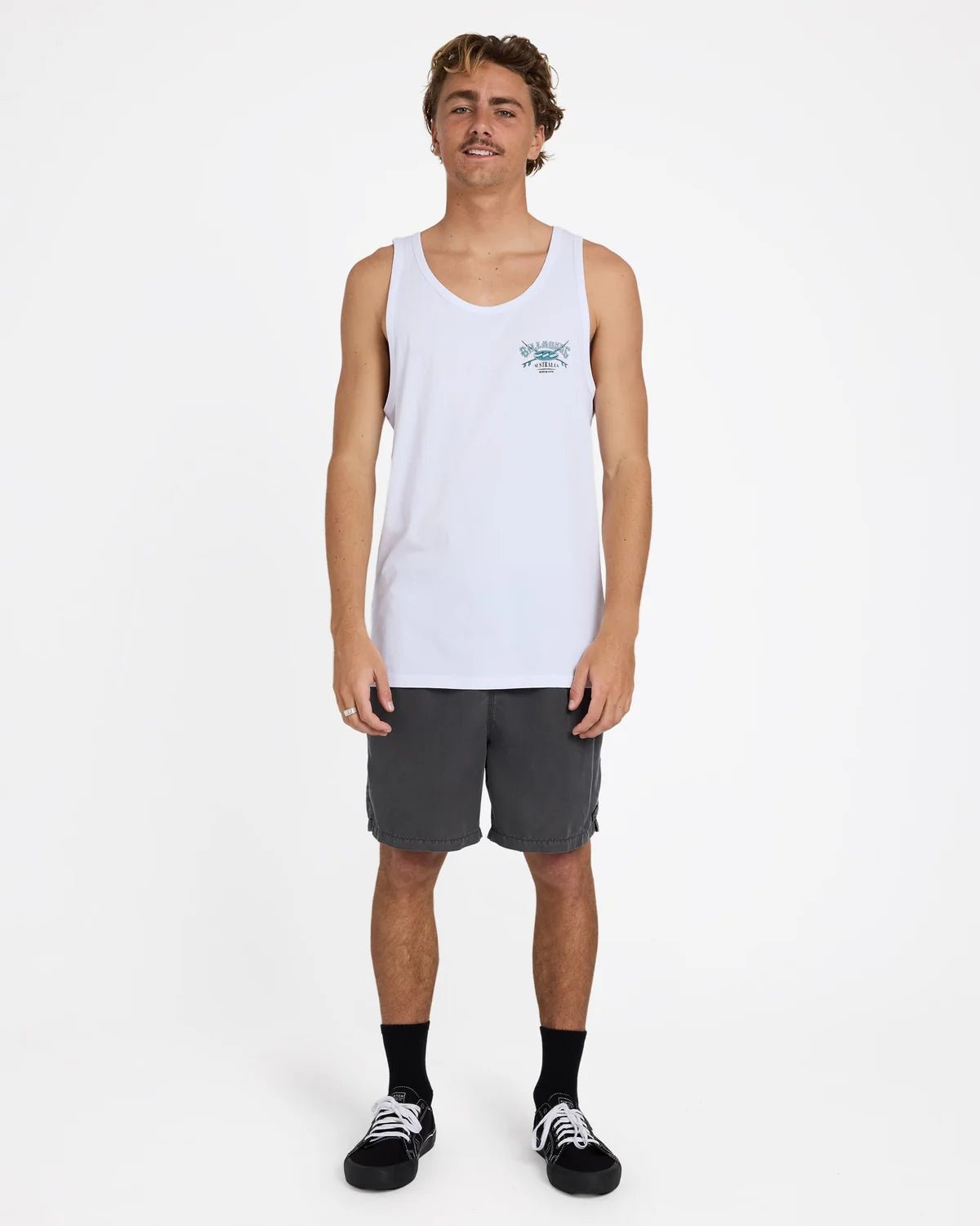 CROSSBOARDS TANK -BillabongUBYZT00832-WHITE-S