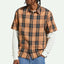 Cru Linen Blend - Brixton01420 - BLKRO - Black/Rust Orange - L