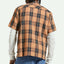 Cru Linen Blend - Brixton01420 - BLKRO - Black/Rust Orange - L