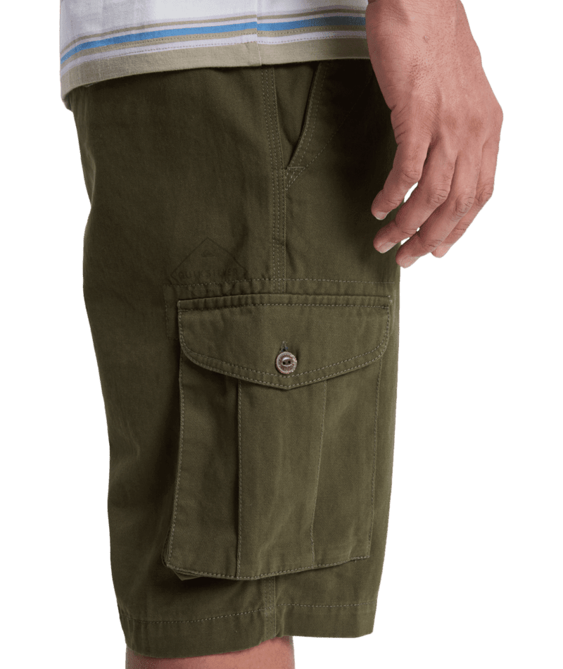 CRUCIAL BATTLE CARGO -QuiksilverUQYWS03091-GRAPE LEAF-30