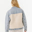 CRUISIN SHERPA DENIM JACKET - Rip Curl03HWJA-WASHED BLUE-2XS