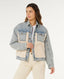 CRUISIN SHERPA DENIM JACKET - Rip Curl03HWJA-WASHED BLUE-2XS