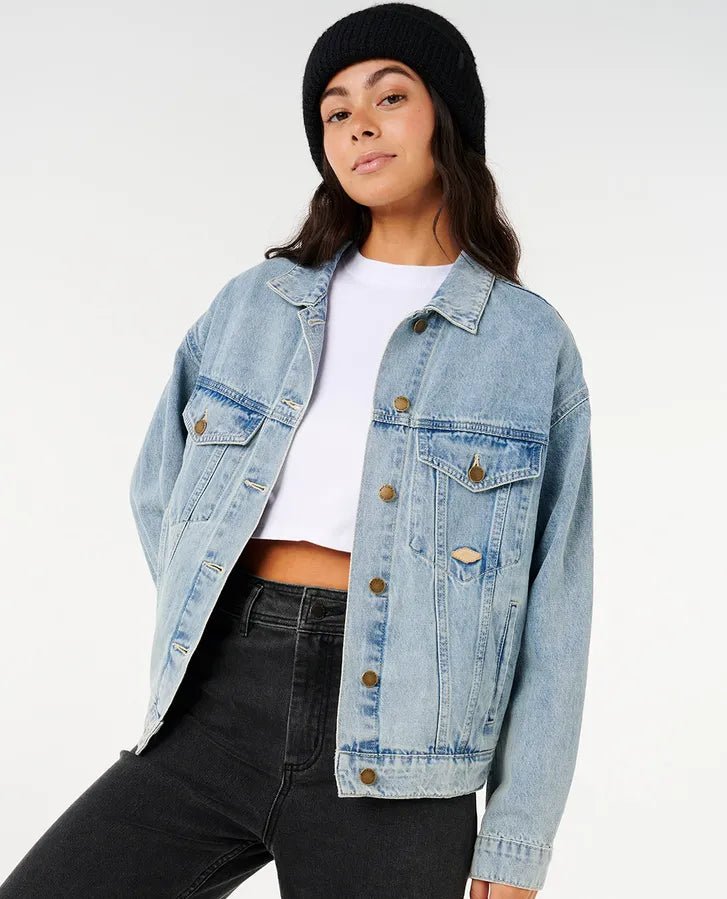 Crusin Denim Jacket - Rip Curl03BWJA - 4656 - Vintage Blue - L
