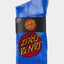 CRUZ DYE CREW SOCK 2 PACK - Santa CruzSB225 - SO03 - BLUE TDYE - TEAL TDYE - 2to8